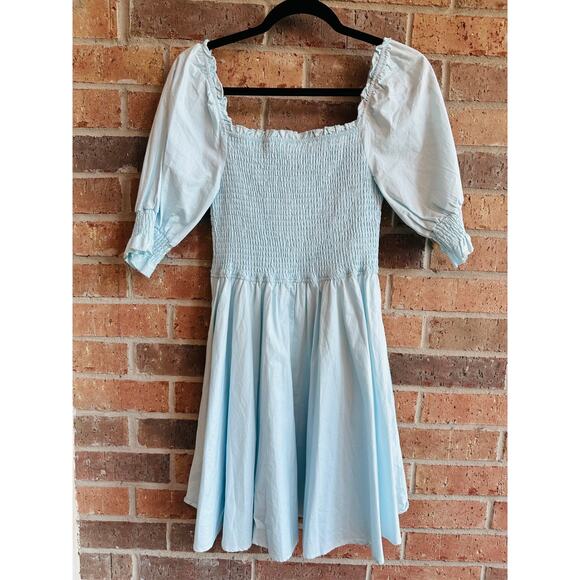 Blue Rain Baby Blue Dress Large - Picture 2 of 3